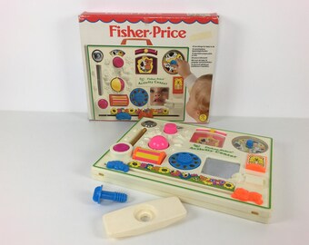 fisher price activity center vintage