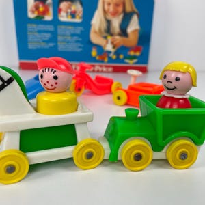 Fisher-Price Vintage Little Riders Set 656 - NEUF NRFB