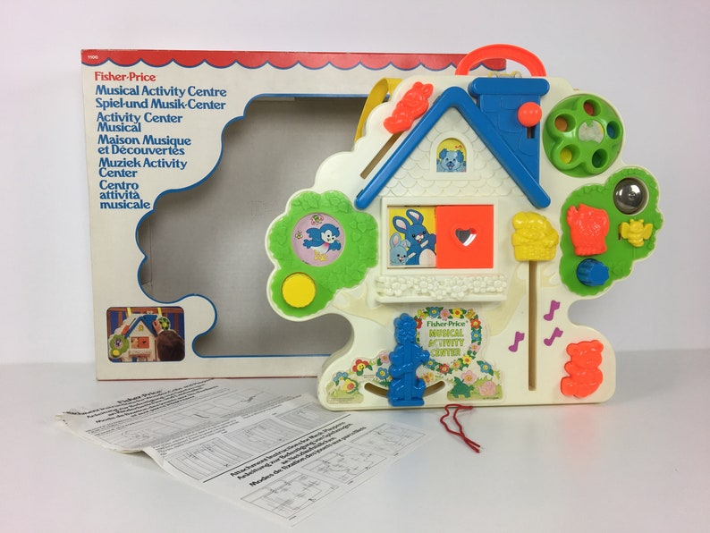 fisher price box activity center