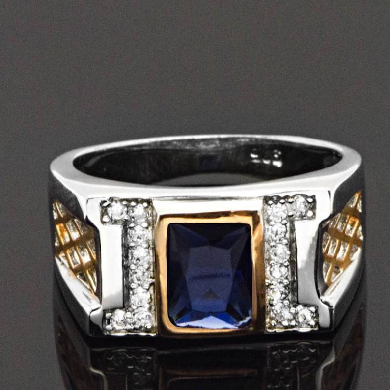 mens ring,blue mens gift,father gift turkish jewelry,mens ring silver,handmade jewelry,mens ring men jewelry
