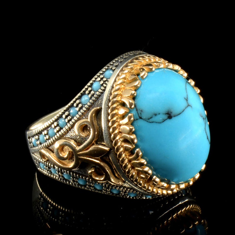 mens ring,Mens Ring,turquoise rings,mens gift,father gift silver,handmade jewelry, men jewelry turkish jewelry