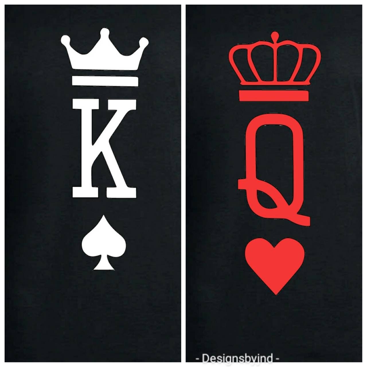 KingQueen and Jack custom shirts/ Couple King Queen shirts/ Etsy