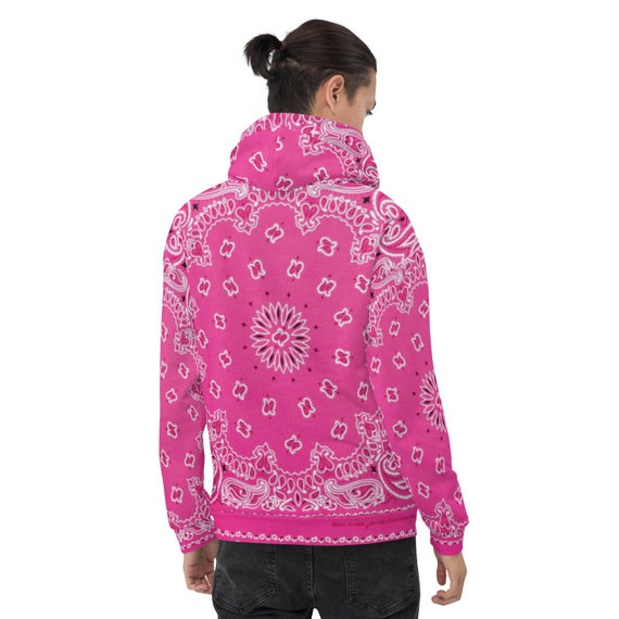 pink bandana sweatshirt