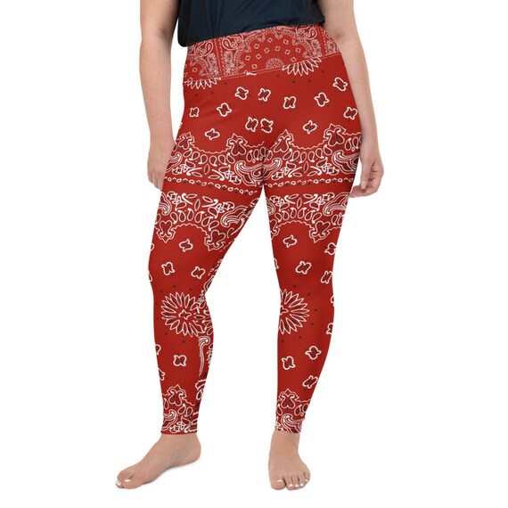plus size red bandana dress