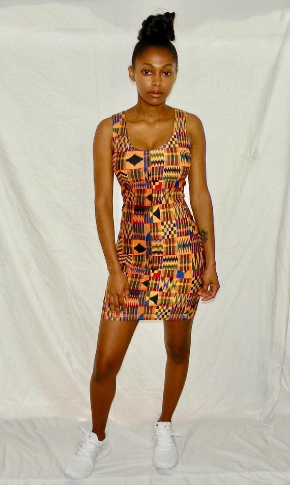 african kente dress