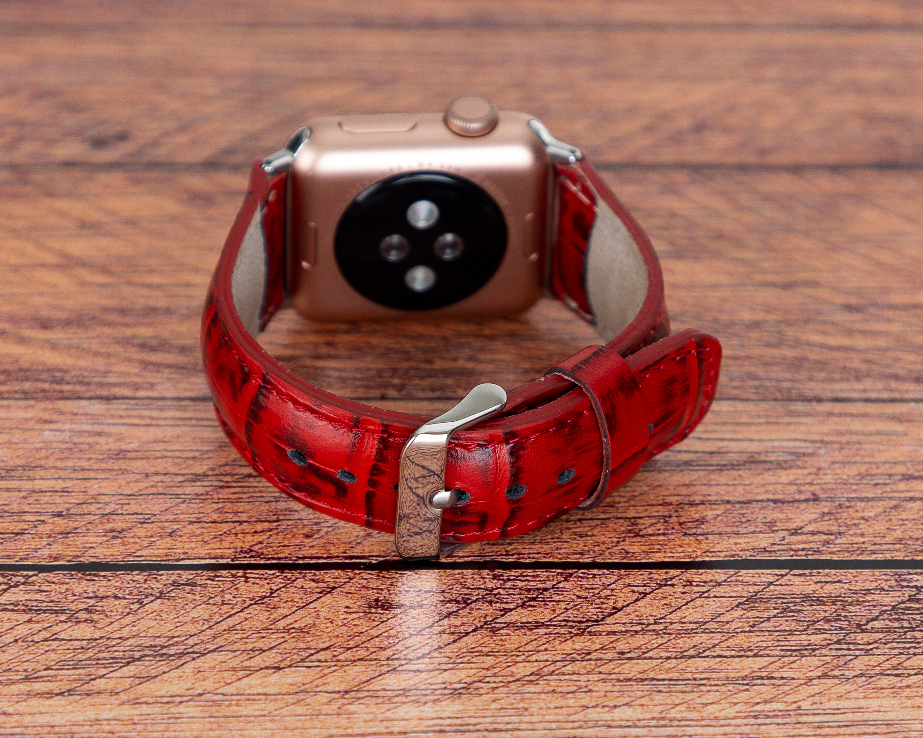 Handmade Genuine Leather Apple Watch Straps Bands 38mm, 40mm, 41mm , 42mm, 44mm , 45mm for