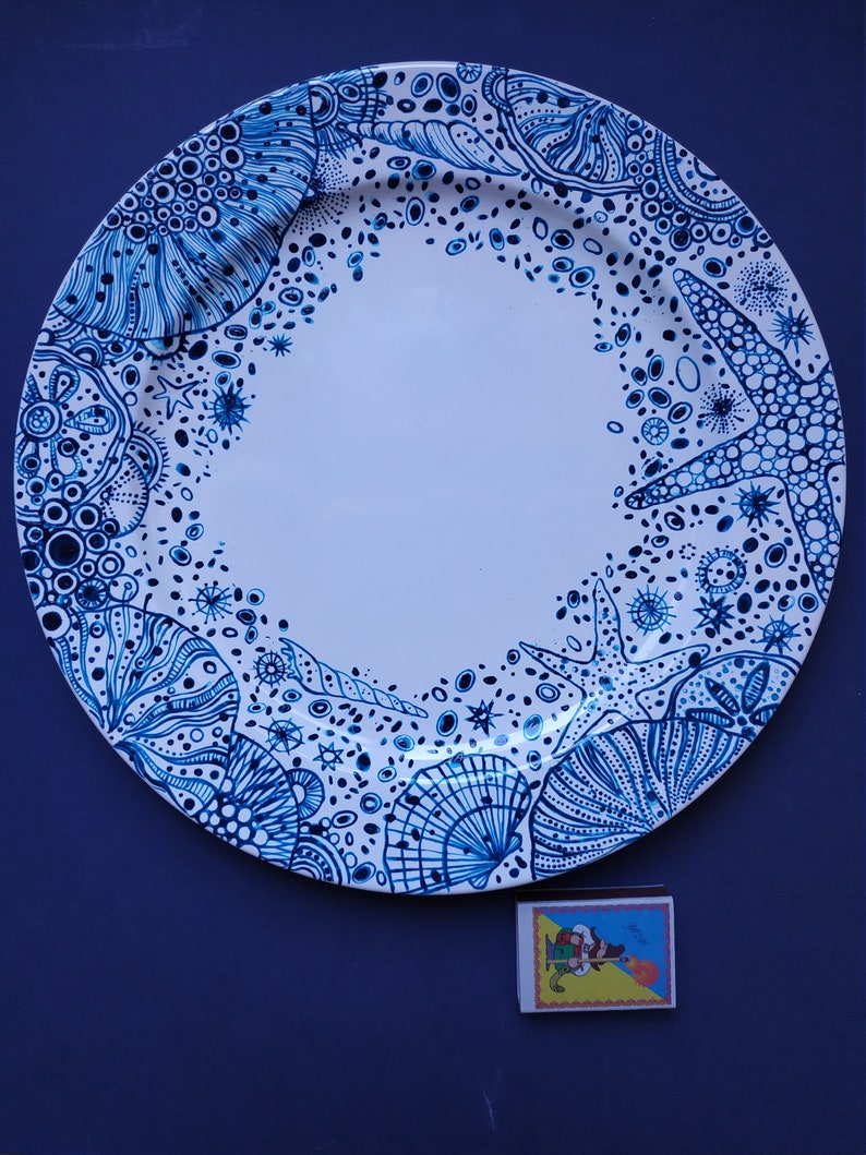 Decorative Wall Plate Decorative Plates Ceramic Plates Etsy