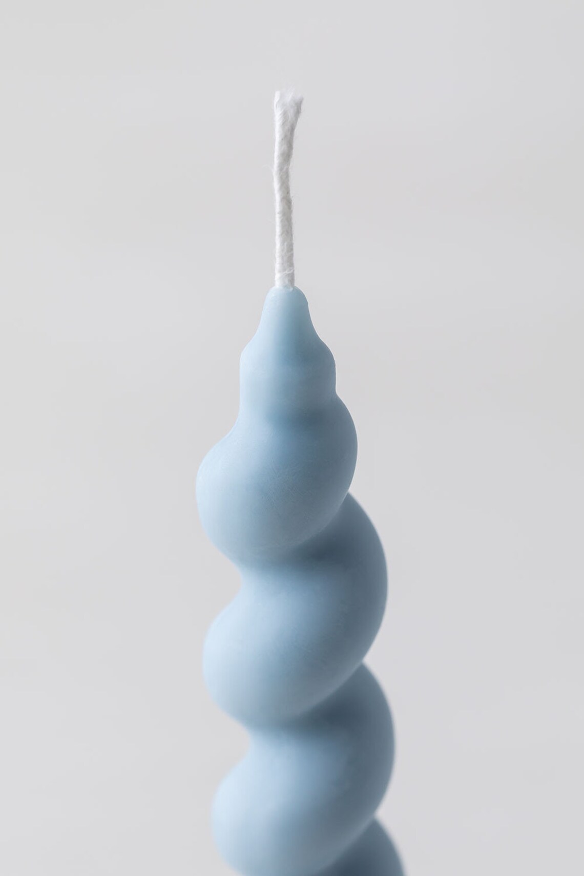 Twist 2 Taper Candle 100 Beeswax, Spiral Taper Candles, Unique Candles