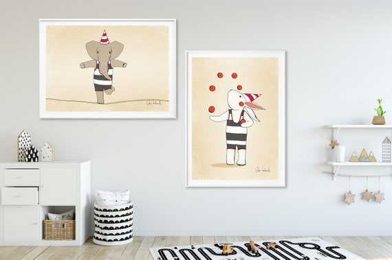 Neutral Nursery Prints Unisex Nursery Art Baby Room Art Etsy