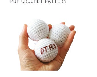 Scarica il PDF con lo schema per realizzare una pallina da golf all'uncinetto