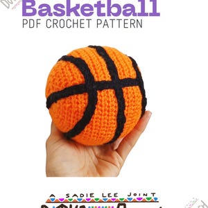 Crochet Pattern - Basketball (PDF Digital Download)