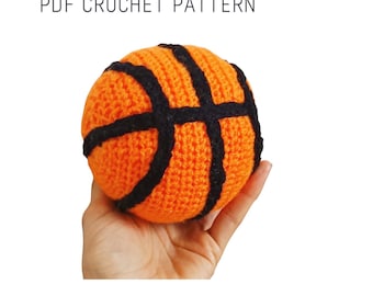 Digital Download PDF Crochet Basketball Pattern