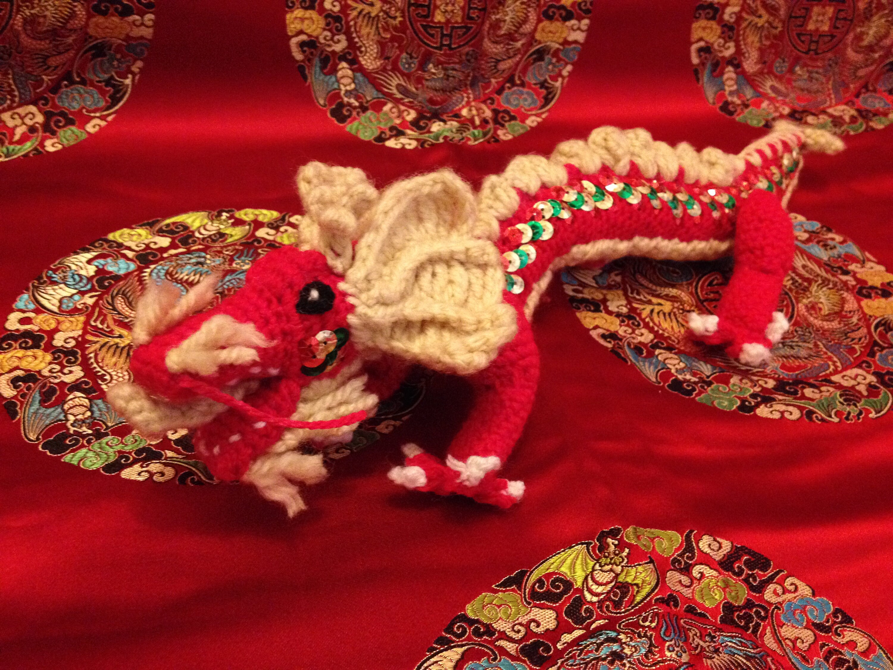 Crochet Chinese Dragon Etsy