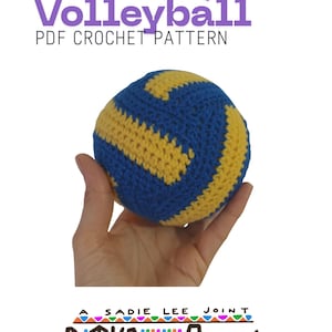 Crochet Pattern - Netball / Volleyball (PDF Digital Download)