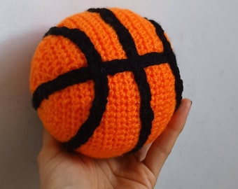 Baby Basketball ... Handmade Crochet Sports Ball ... Soft Toy
