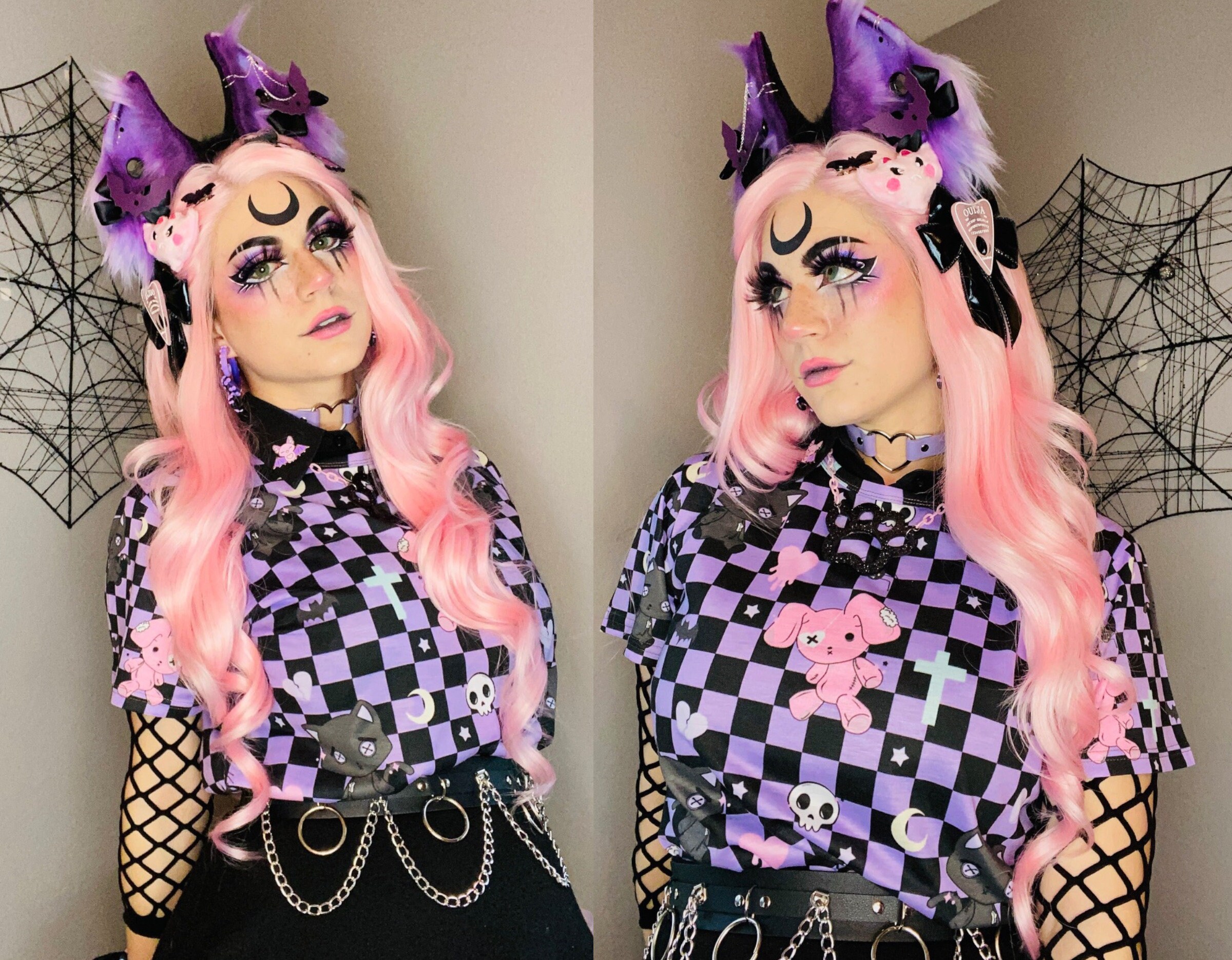 Pastel goth shirt Kawaii clothing Pastel goth clothing Etsy