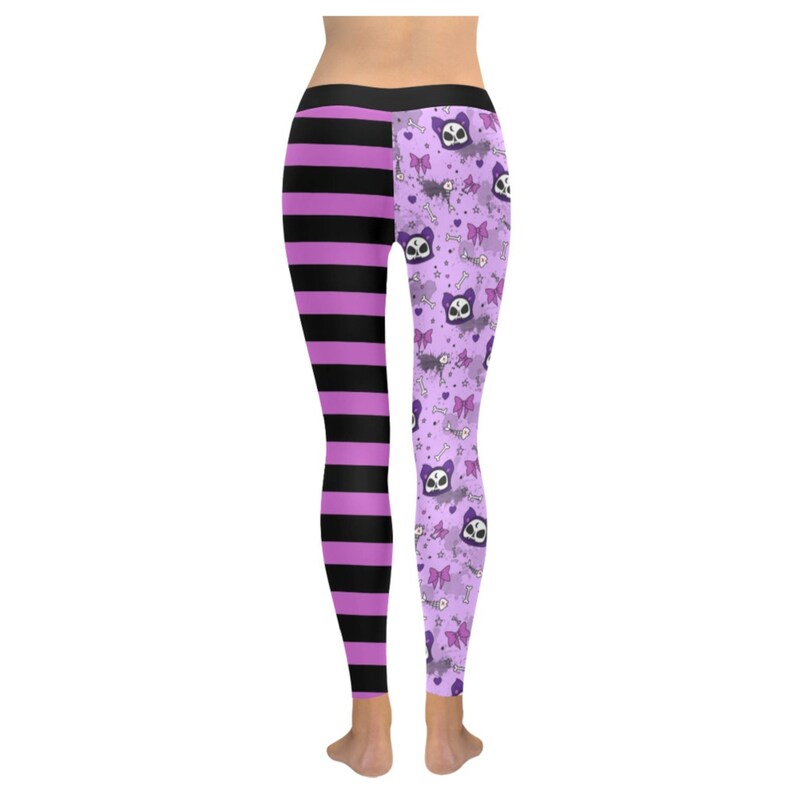 Pastel Goth Leggings Yami Kawaii Kawaii Clothing Pastel Etsy
