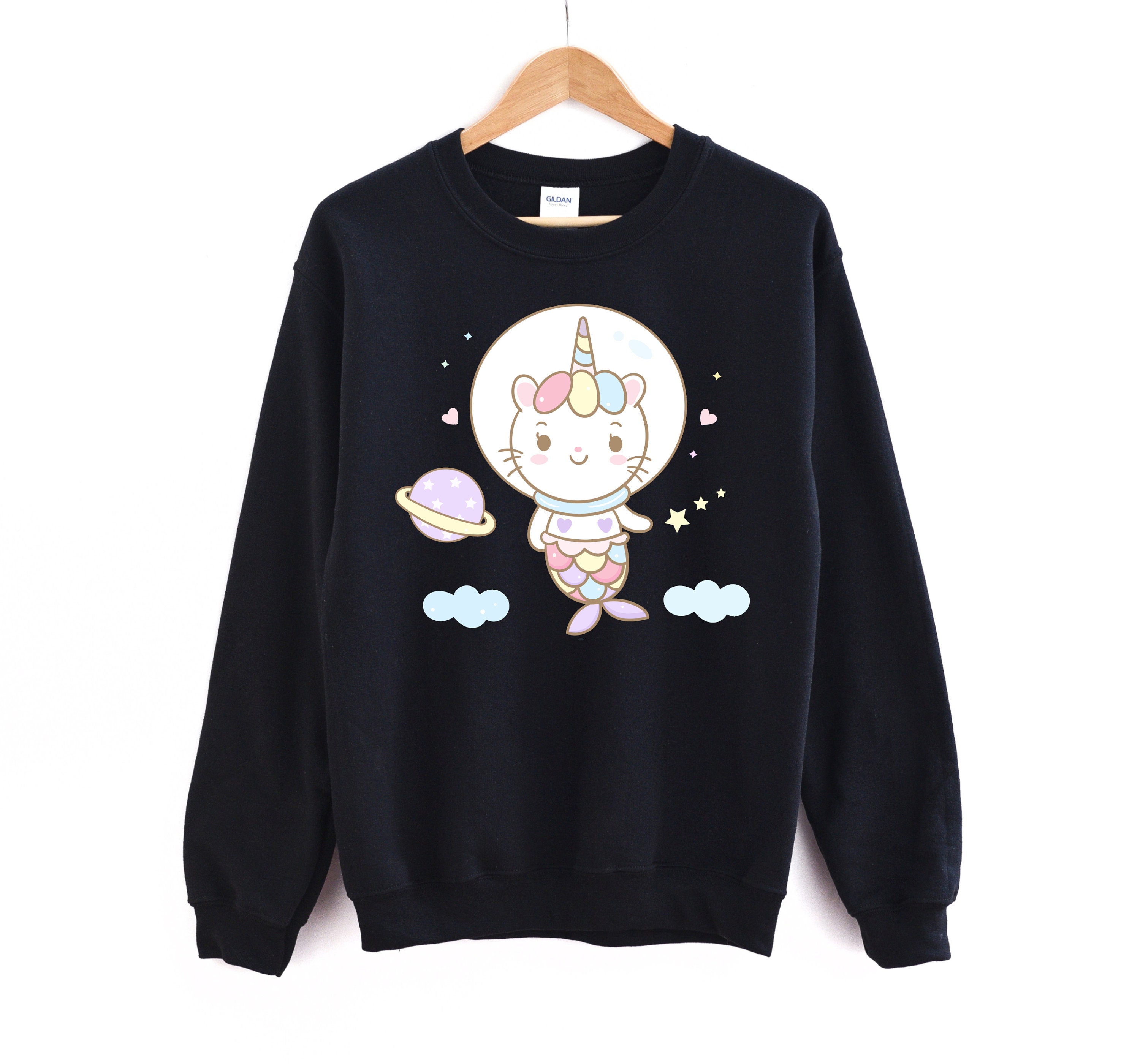Kawaii Clothing Yume Kawaii Oversized Sweatshirt Edgy Etsy