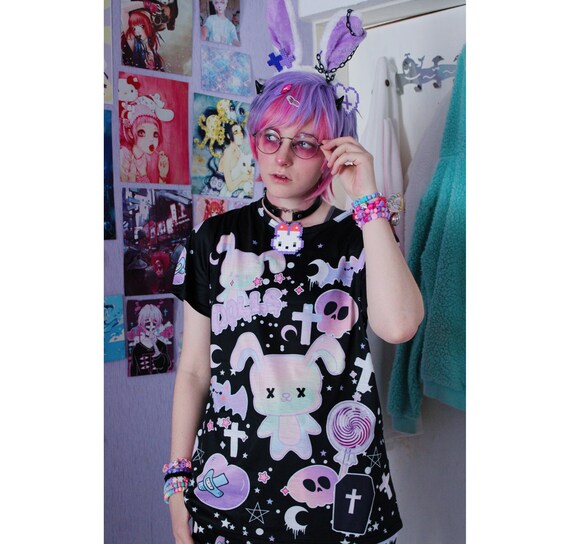 Spooky Pastel Goth Kawaii Clothing Pastel Goth Clothing Etsy Australia