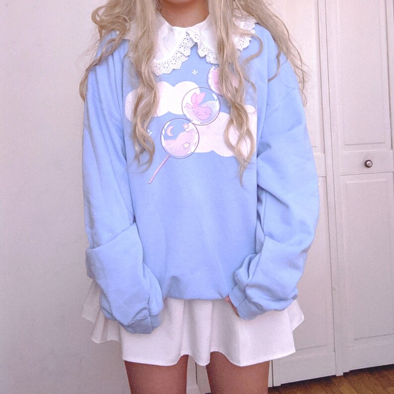 Fairy Kei Sweatshirt Kawaii Clothing Yume Kawaii Kawaii Etsy UK