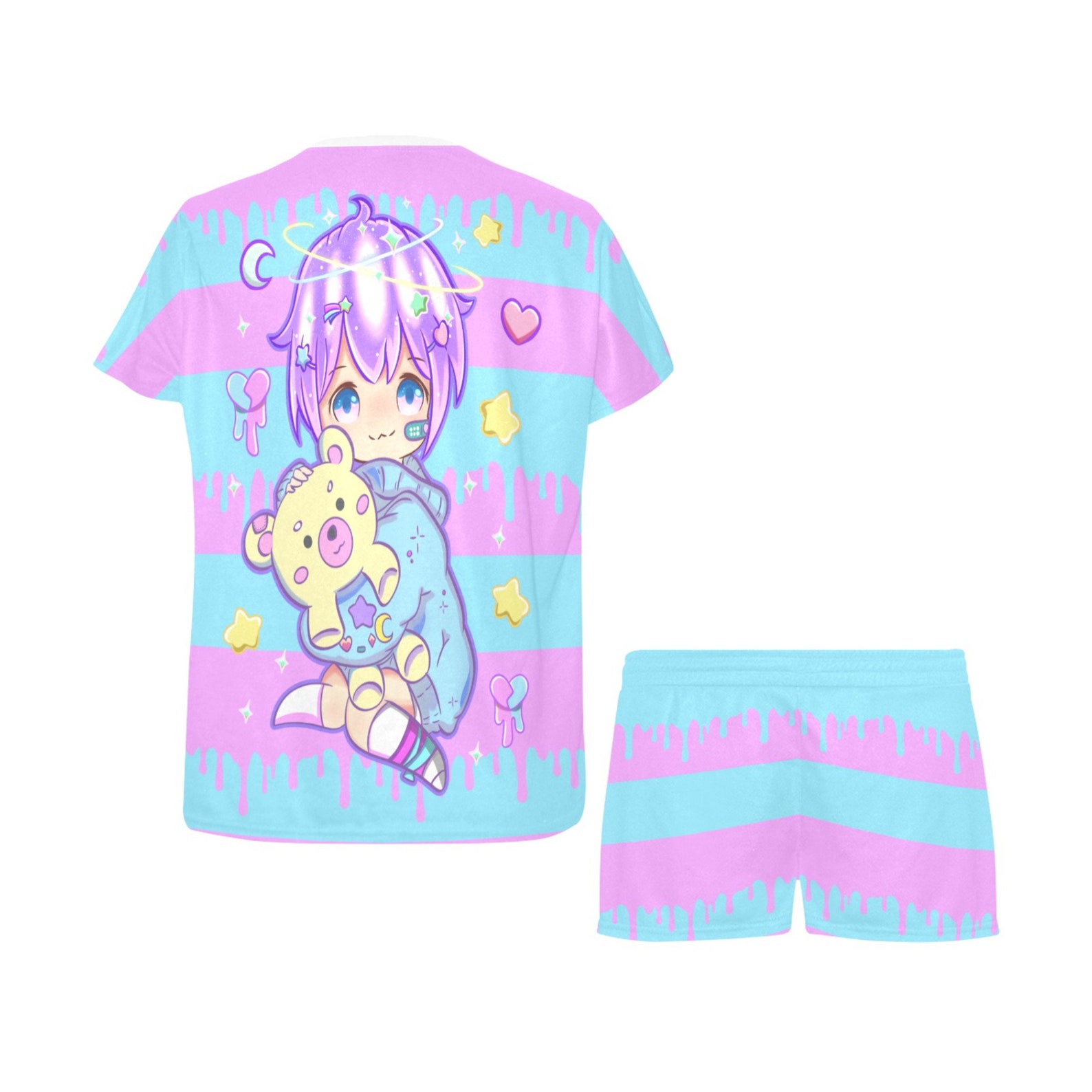 Kawaii Pajama Set Fairy Kei Yume Kawaii Clothing Pastel Etsy