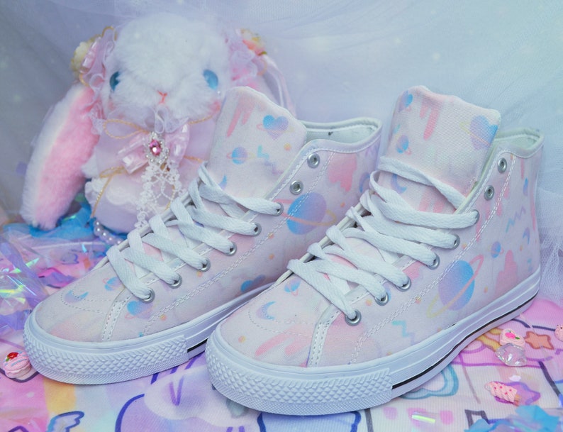 Kawaii Pink Pastel Pastel Goth Kawaii Shoes Pastel Etsy