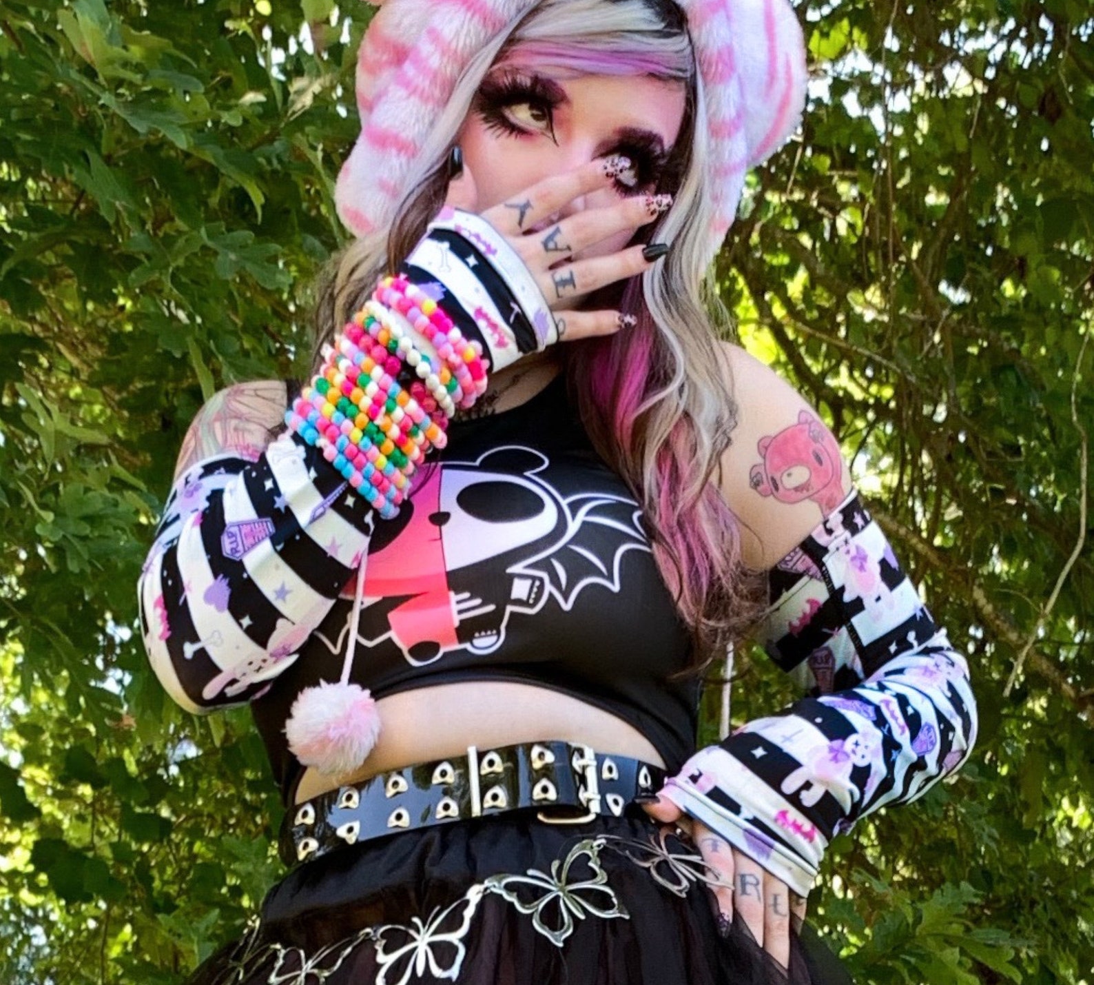 Pastel Goth arm sleeve Pastel goth clothing Pastel Goth Etsy