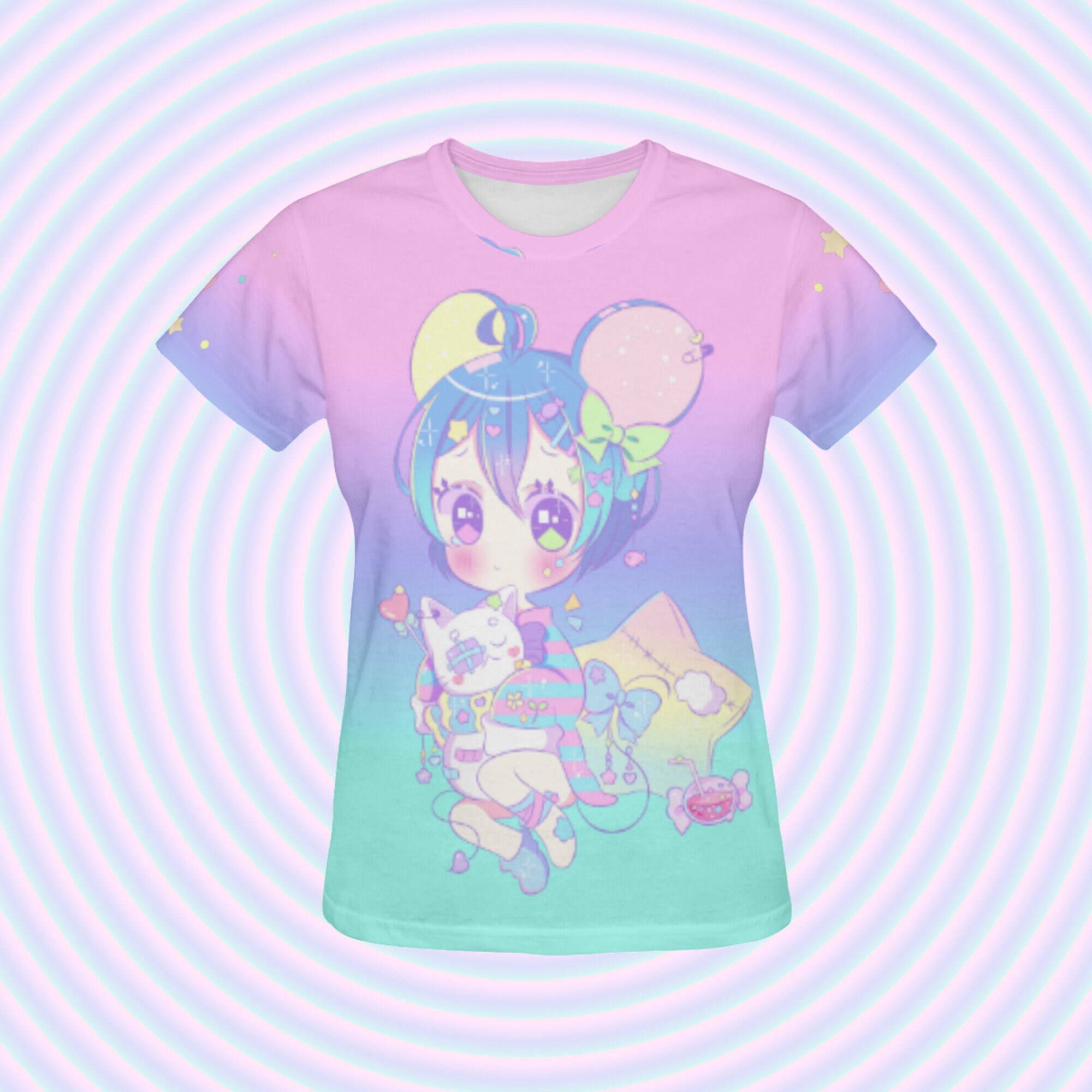 Kawaii Shirt Fairy Kei Pastel Kawaii Clothing Yume Etsy