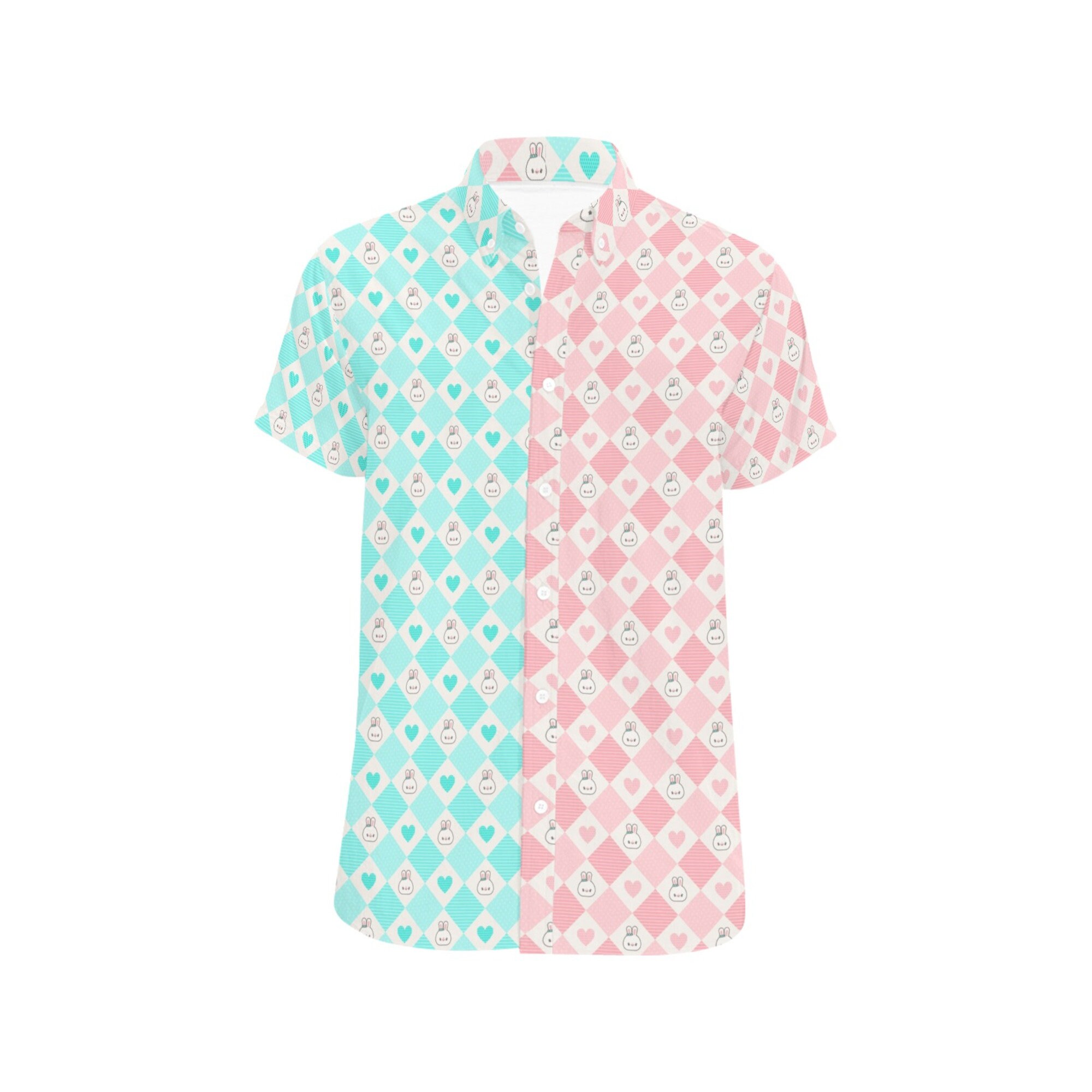 Kawaii clothing - Fairy kei - Kawaii shirt dress - Kawaii Pastel - Yume kawaii - Kawaii Aesthetic dress shirt - Kawaii Blouse - Kawaii bunny