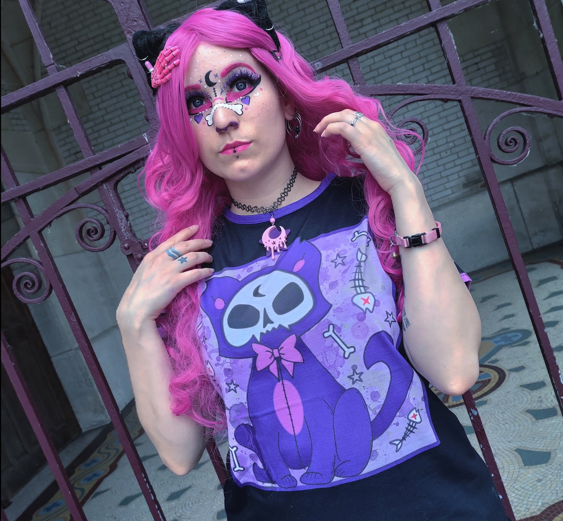 Pastel Goth Pastel Goth Shirt Kawaii Clothing Pastel Etsy