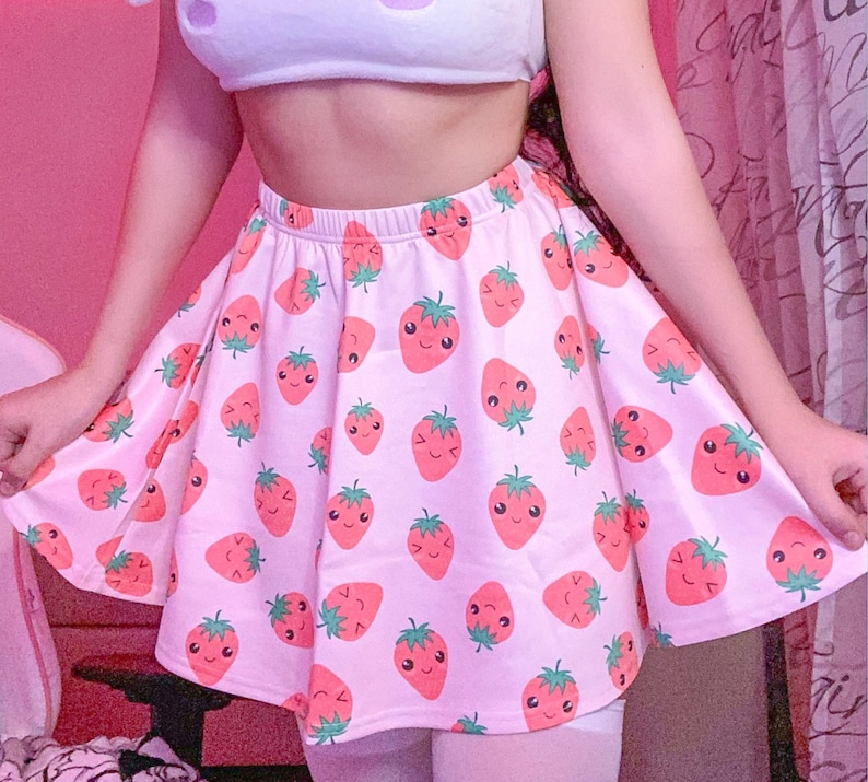 Kawaii Skirt Kawaii Clothing Yume Kawaii Fairy Kei Pastel Etsy