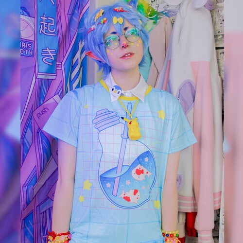 Kawaii Shirt Fairy Kei Pastel Kawaii Clothing Yume Etsy