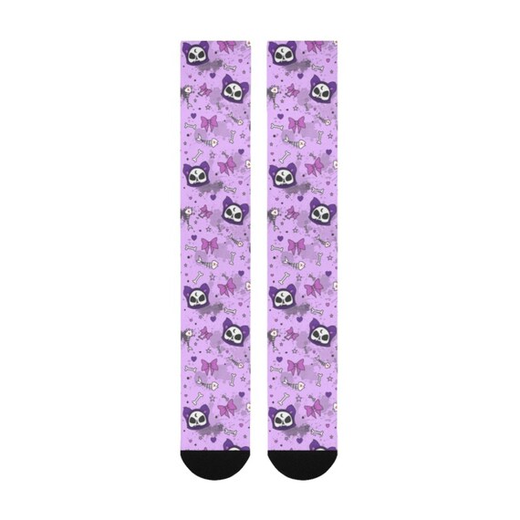 Pastel Goth Socks Yami Kawaii Clothing Pastel Goth Outfit Etsy