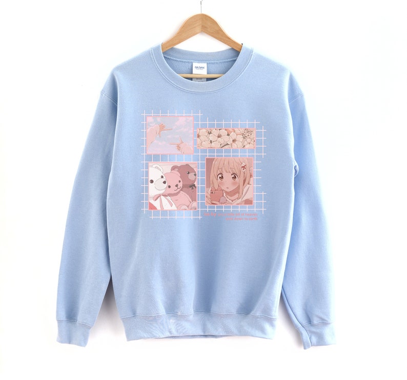 Kawaii Sweater Pastel Kawaii Aesthetic Clothing Anime Pink Etsy