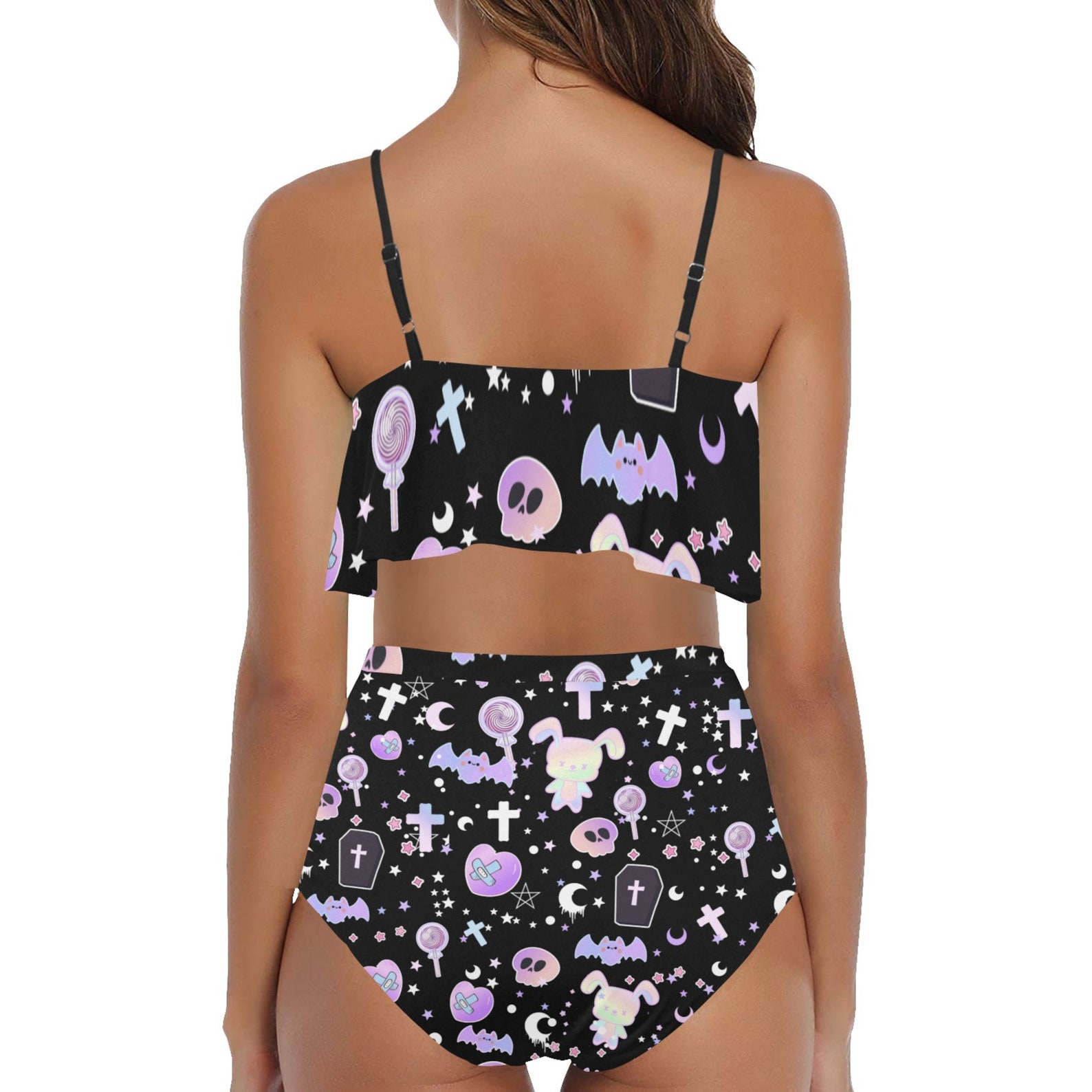 Kawaii Bikini Kawaii Swimwear Pastel Kawaii Bikini Etsy My XXX Hot Girl