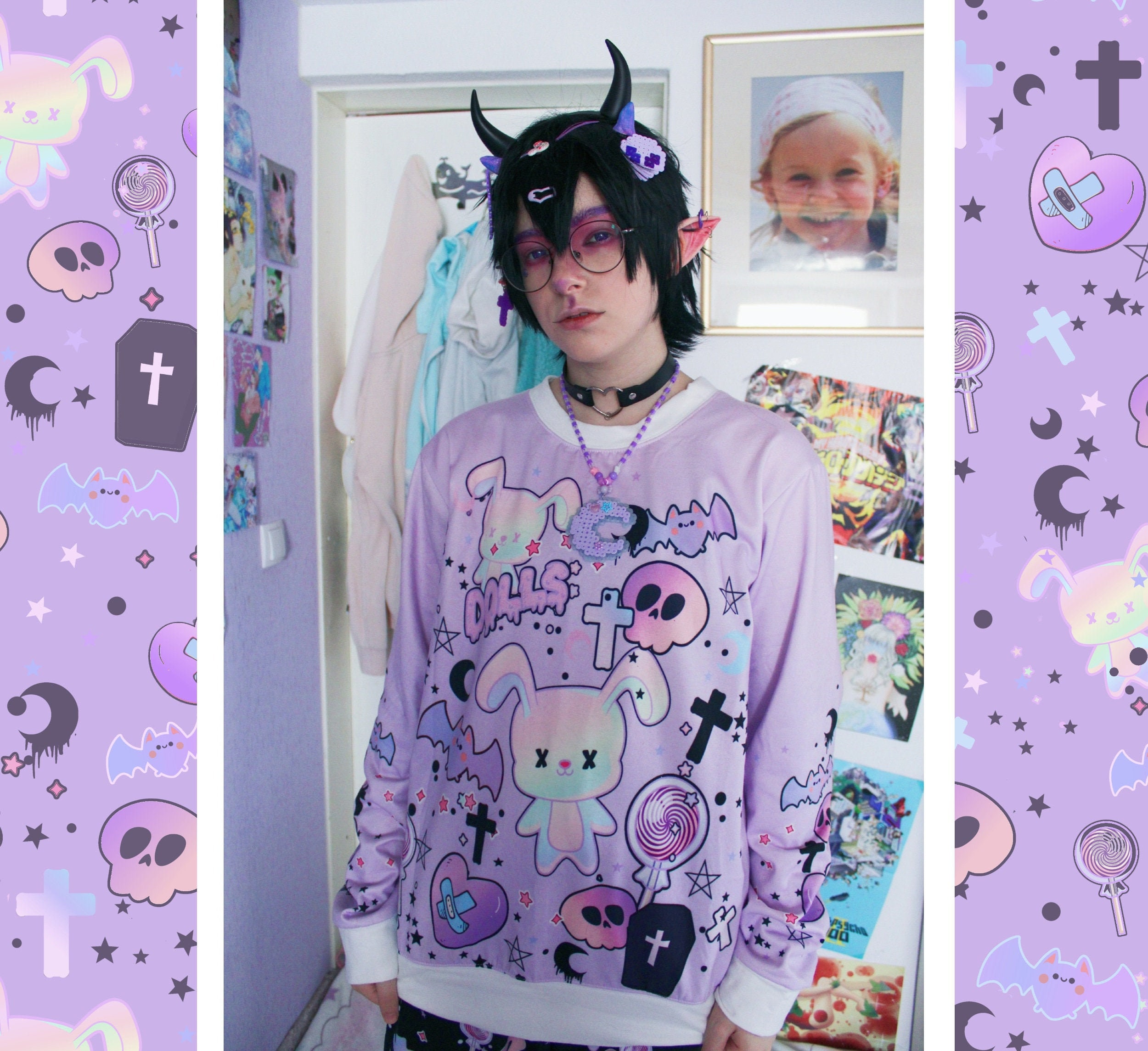 Pastel goth Yami Kawaii Kawaii clothing Pastel goth Etsy