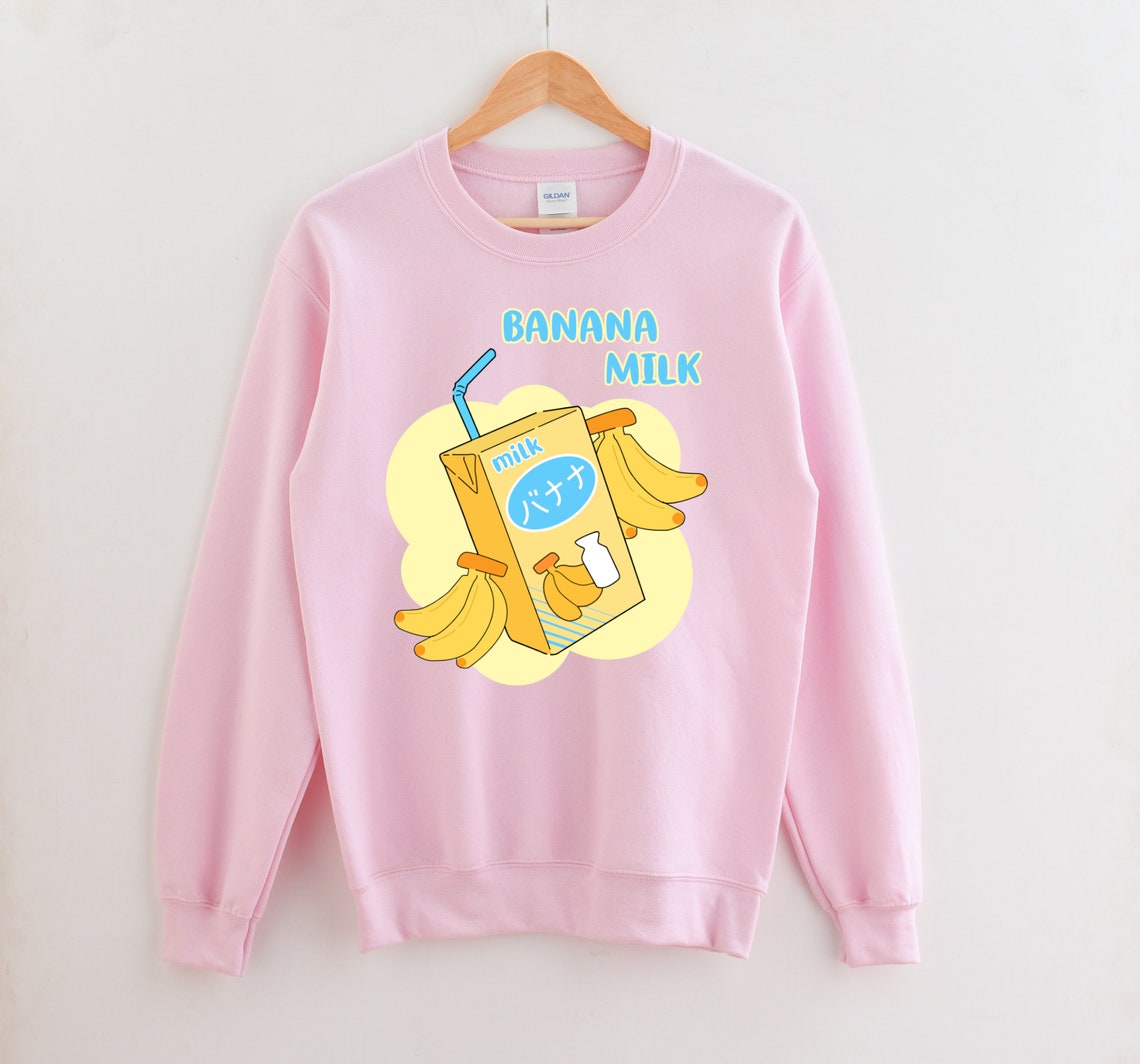 Kawaii Clothing Pastel Kawaii Anime Sweatshirt Kawaii Etsy