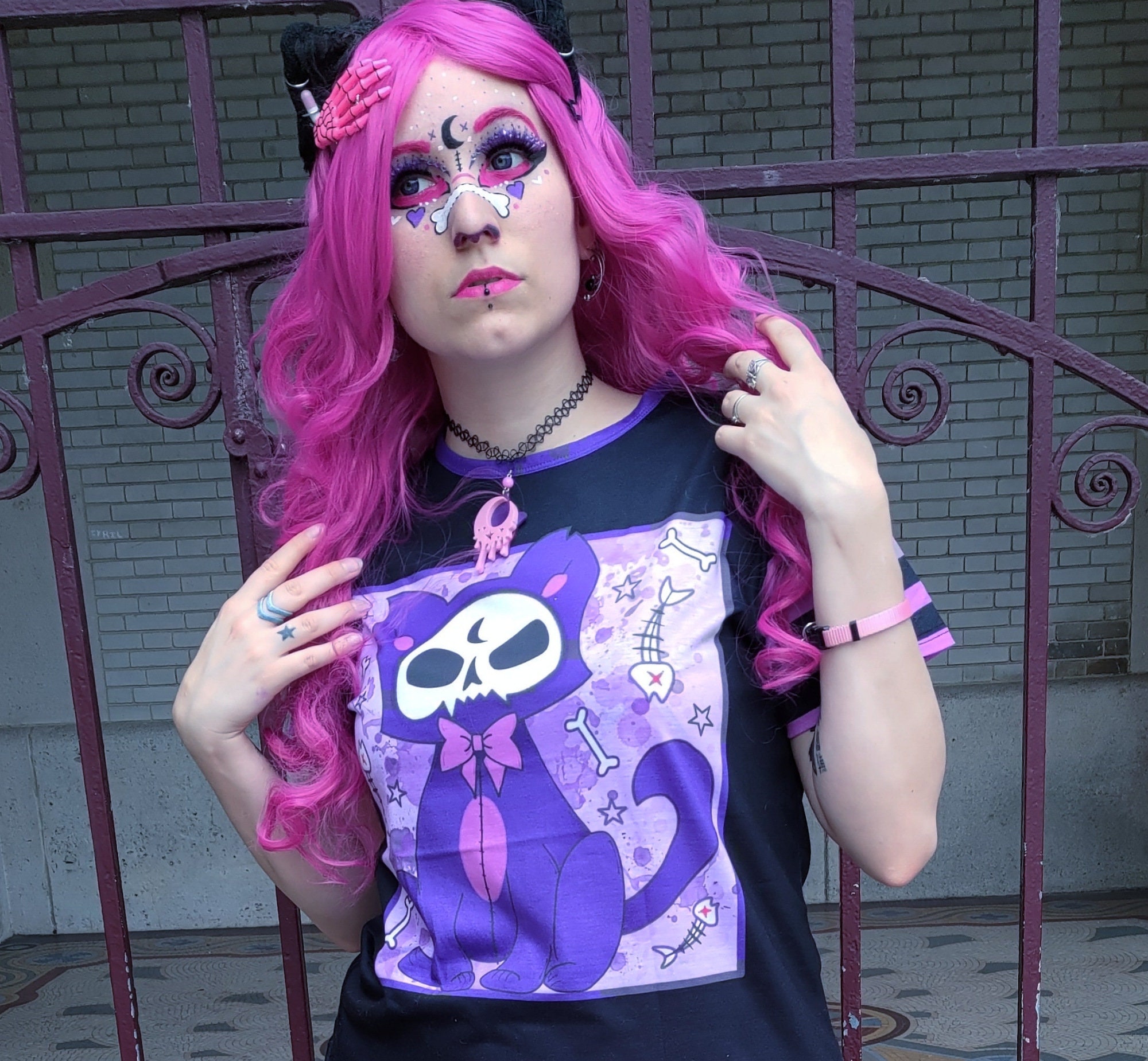 Pastel Goth Pastel Goth Shirt Kawaii Clothing Pastel Etsy