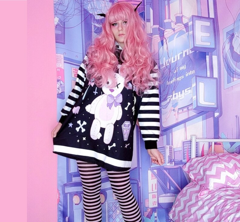 Pastel Goth Kawaii Fairy Kei Kawaii Clothing Kawaii Etsy