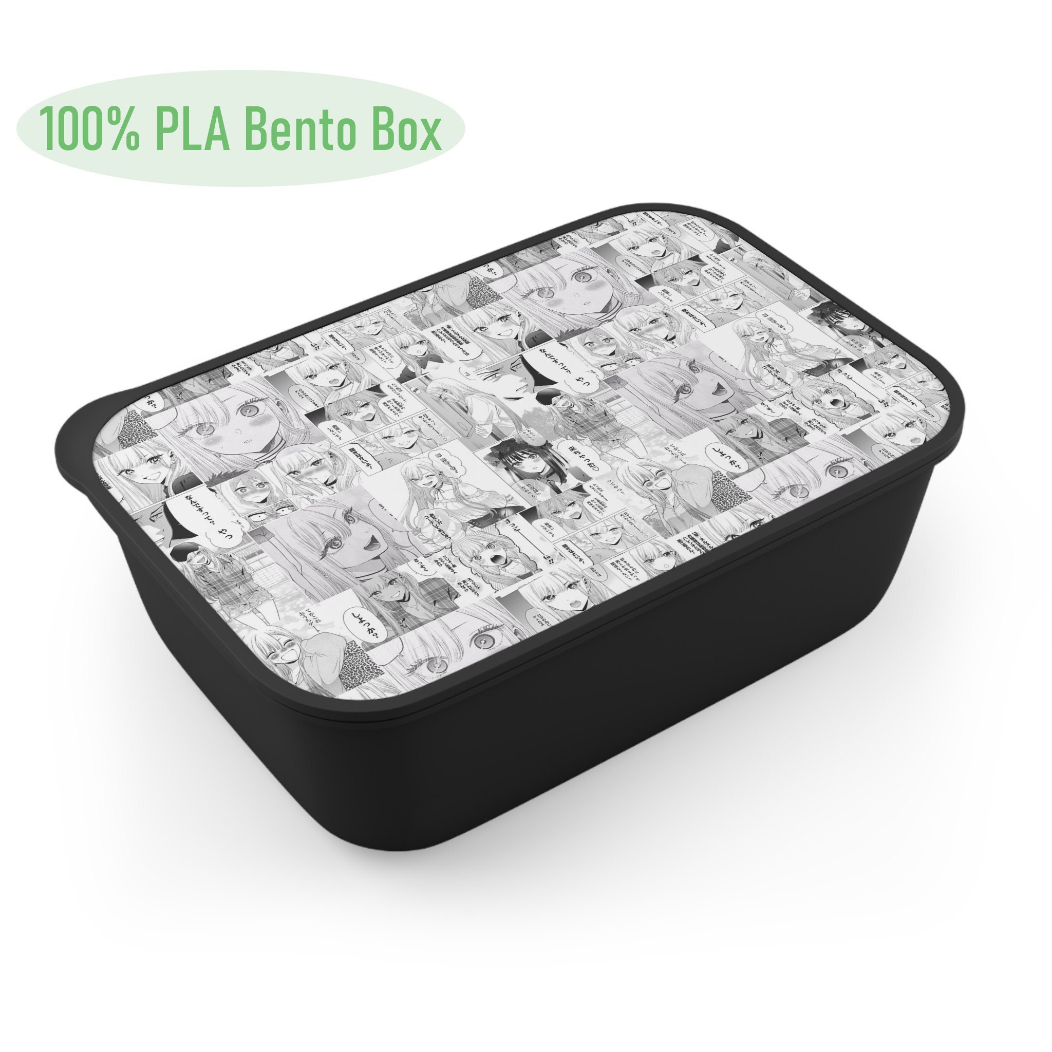 Anime Bento Lunch Box PLA Bioplastic Bento Box Manga Kawaii Etsy