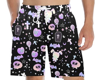 Goth Mens Swimwear - Etsy UK