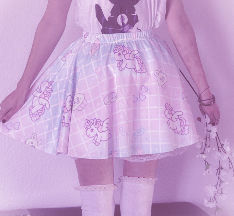Kawaii Skirt Kawaii Clothing Yume Kawaii Pastel Kawaii Etsy