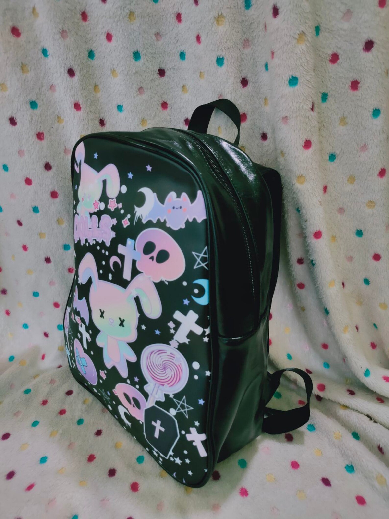 Spooky Yami Kawaii Pastel goth Kawaii backpack Spooky | Etsy