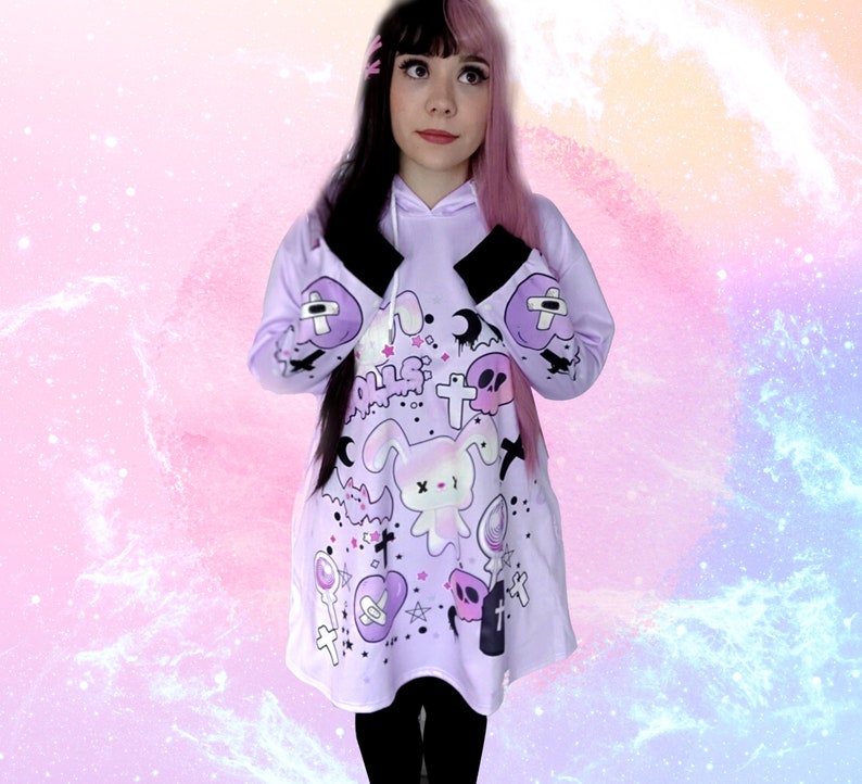 Pastel Goth Kawaii Clothing Yami Kawaii Dress Pastel Goth - Etsy Canada