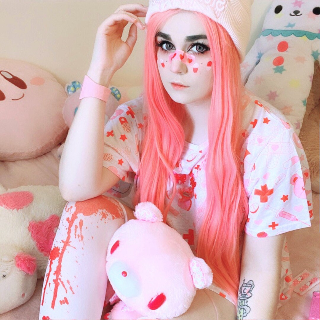 Kawaii Clothing Menhera Shirt Pastel Goth Clothing Yami Etsy