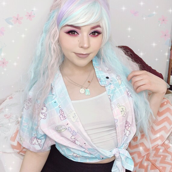 Kawaii Clothing Kawaii Shirt Kawaii Pastel Yume Kawaii Etsy