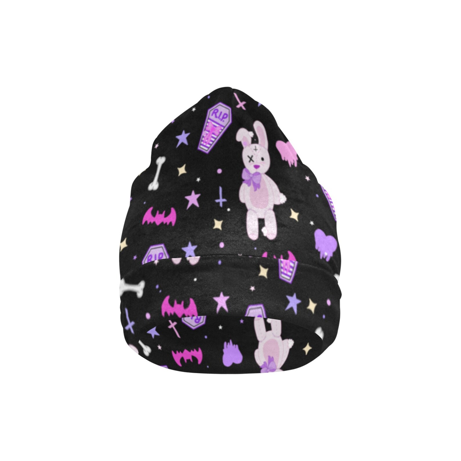 Pastel Goth Beanie Pastel Goth Clothing Kawaii Beanie Etsy