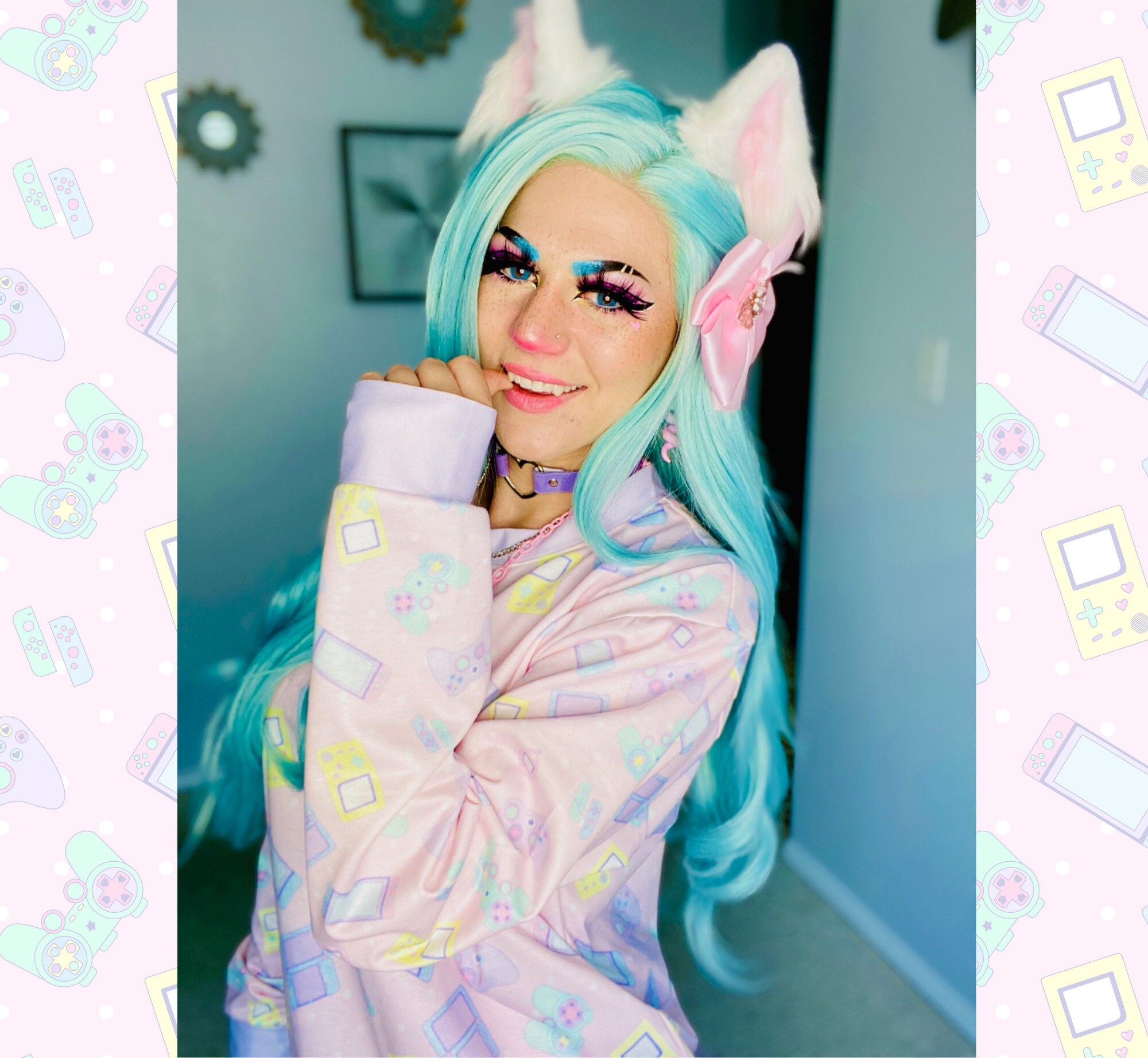Yami Kawaii Sweatshirt Kawaii Clothing Pastel Goth Clothing Etsy
