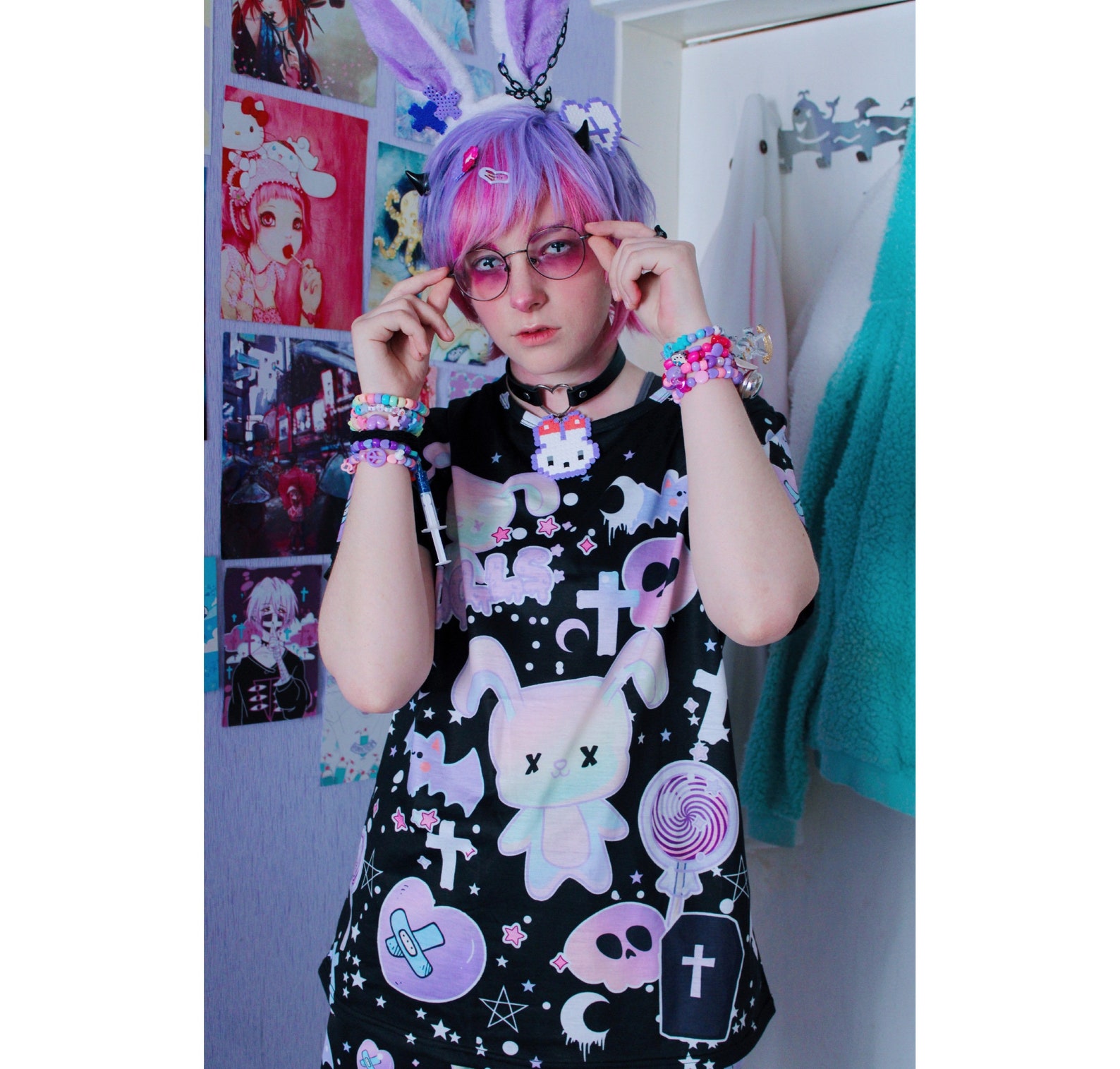 Spooky Pastel Goth Kawaii Clothing Pastel Goth Clothing Etsy