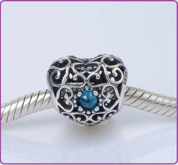 Original Authentic Pandora Charm Charms Bead Birthstone DECEMBER